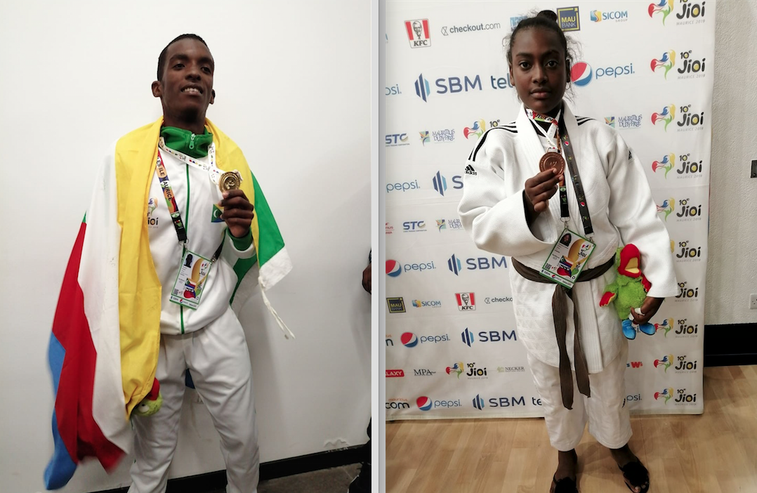 image 10e JIOI à Maurice / Fahad Ahamada, premier médaillé d'or comorien